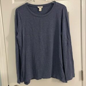 LOFT Lounge Long Sleeve Sweatshirt Size Large